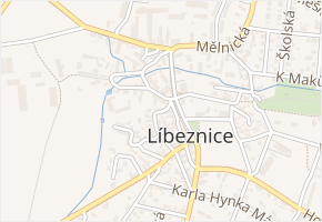 Sklenářská v obci Líbeznice - mapa ulice