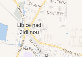 Okružní v obci Libice nad Cidlinou - mapa ulice