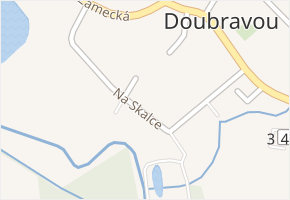 Na Skalce v obci Libice nad Doubravou - mapa ulice