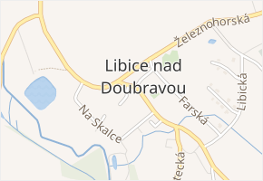Zámecká v obci Libice nad Doubravou - mapa ulice