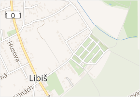 Osadní v obci Libiš - mapa ulice