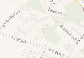Ve Slatinách v obci Libiš - mapa ulice