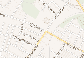 Vojtěšská v obci Libiš - mapa ulice