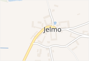 Jelmo v obci Libníč - mapa části obce
