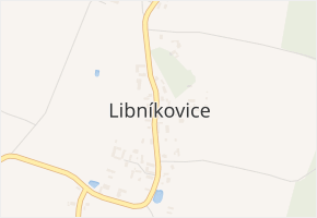 Libníkovice v obci Libníkovice - mapa části obce