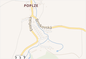Brníkovská v obci Libochovice - mapa ulice