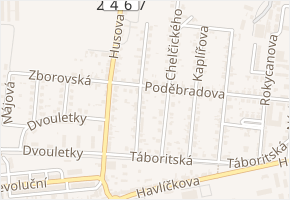 Jeronýmova v obci Libochovice - mapa ulice