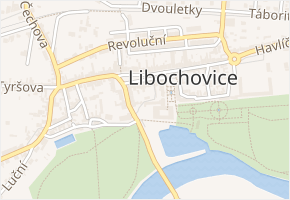 Purkrabská v obci Libochovice - mapa ulice
