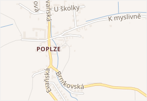 Viničná v obci Libochovice - mapa ulice