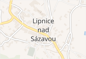 Sokolská v obci Lipnice nad Sázavou - mapa ulice