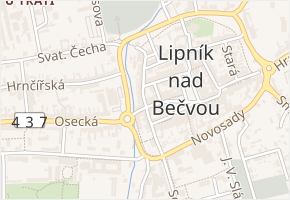Havlíčkova v obci Lipník nad Bečvou - mapa ulice