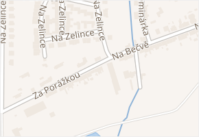 Za porážkou v obci Lipník nad Bečvou - mapa ulice