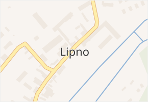 Lipno v obci Lipno - mapa části obce
