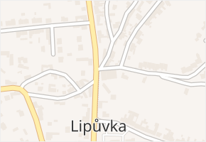Lipůvka v obci Lipůvka - mapa části obce