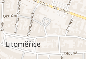 Dominikánské náměstí v obci Litoměřice - mapa ulice