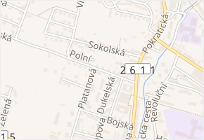 K Radobýlu v obci Litoměřice - mapa ulice