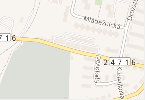 Michalovická v obci Litoměřice - mapa ulice