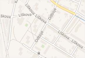 Odboje v obci Litoměřice - mapa ulice
