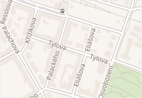 Tylova v obci Litoměřice - mapa ulice