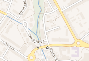 U Katovny v obci Litoměřice - mapa ulice