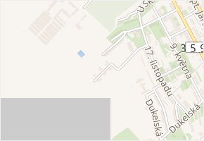 Luční v obci Litomyšl - mapa ulice