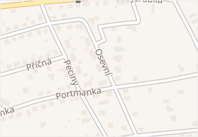 Osevní v obci Litomyšl - mapa ulice