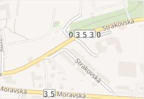 Strakovská v obci Litomyšl - mapa ulice