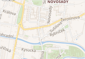 Hrnčířská v obci Litovel - mapa ulice