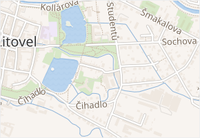 Karlovská v obci Litovel - mapa ulice
