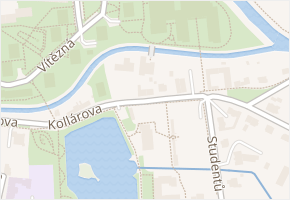 Kollárova v obci Litovel - mapa ulice