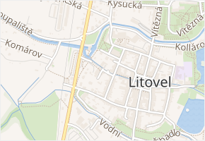 Mlýnská v obci Litovel - mapa ulice