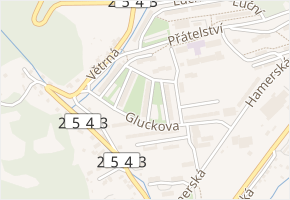 Albrechtická v obci Litvínov - mapa ulice