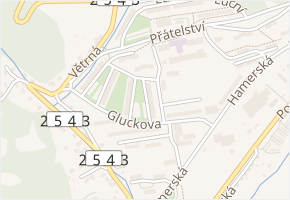 Holešická v obci Litvínov - mapa ulice