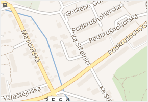 Ke Střelnici v obci Litvínov - mapa ulice