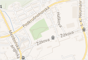 Krátká v obci Litvínov - mapa ulice