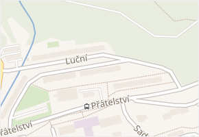 Luční v obci Litvínov - mapa ulice