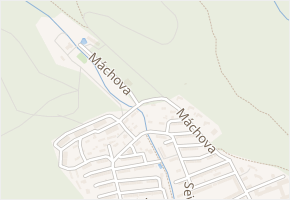 Máchova v obci Litvínov - mapa ulice