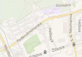 Nerudovo nám. v obci Litvínov - mapa ulice