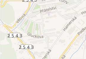 Školská v obci Litvínov - mapa ulice
