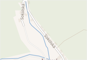 Sokolská v obci Litvínov - mapa ulice