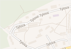 Tylova v obci Litvínov - mapa ulice