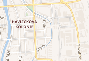 Polní v obci Litvínovice - mapa ulice