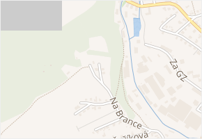 Sedmidomí v obci Loděnice - mapa ulice