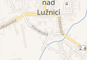 Floriánská v obci Lomnice nad Lužnicí - mapa ulice