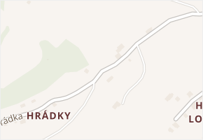 Hrádka v obci Lomnice nad Popelkou - mapa ulice