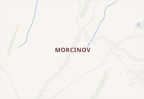 Morcinov v obci Lomnice nad Popelkou - mapa části obce