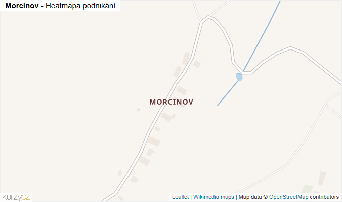Mapa Morcinov - Firmy v části obce.