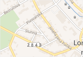 Novoměstská v obci Lomnice nad Popelkou - mapa ulice