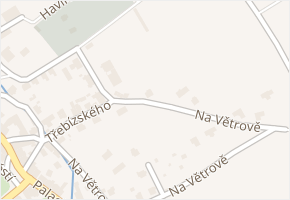 Třebízského v obci Lomnice nad Popelkou - mapa ulice