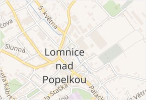 Úzká v obci Lomnice nad Popelkou - mapa ulice